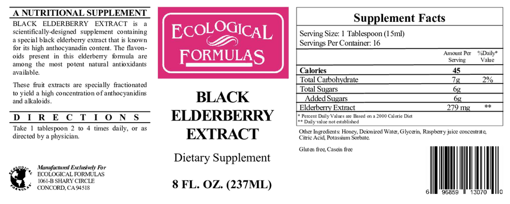 Black Elderberry Extract