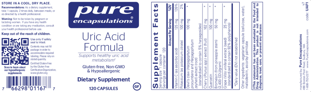 Uric Acid Formula