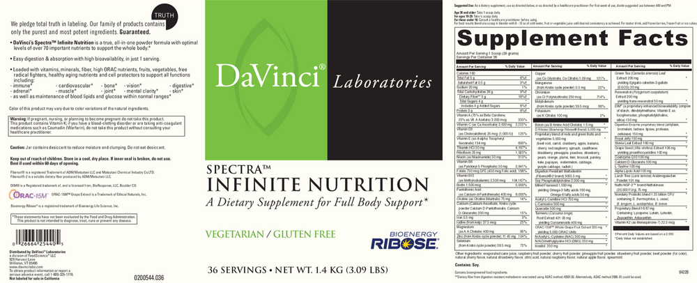 Spectra™ Infinite Nutrition