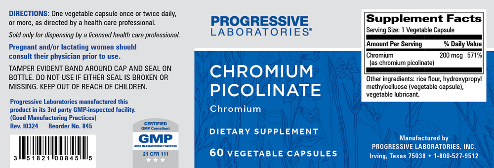 Chromium Picolinate 200mcg