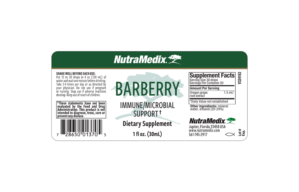 Barberry Microbial Defense