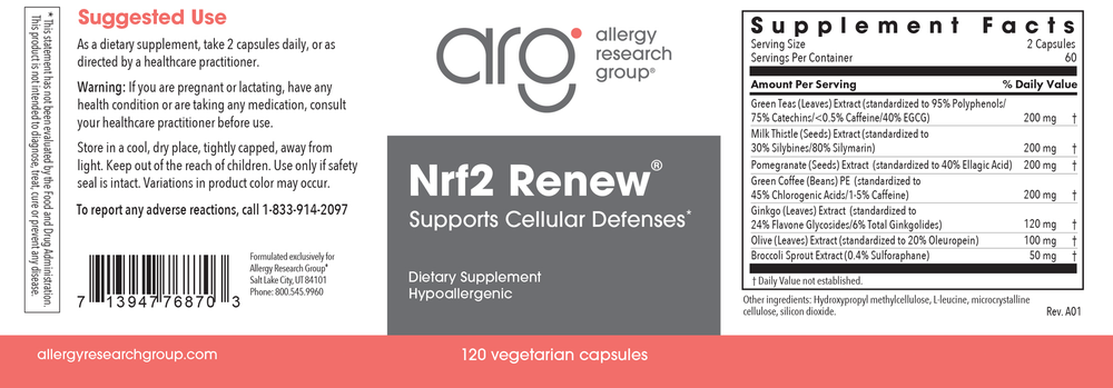 Nrf2 Renew Sulforaphane EGCG