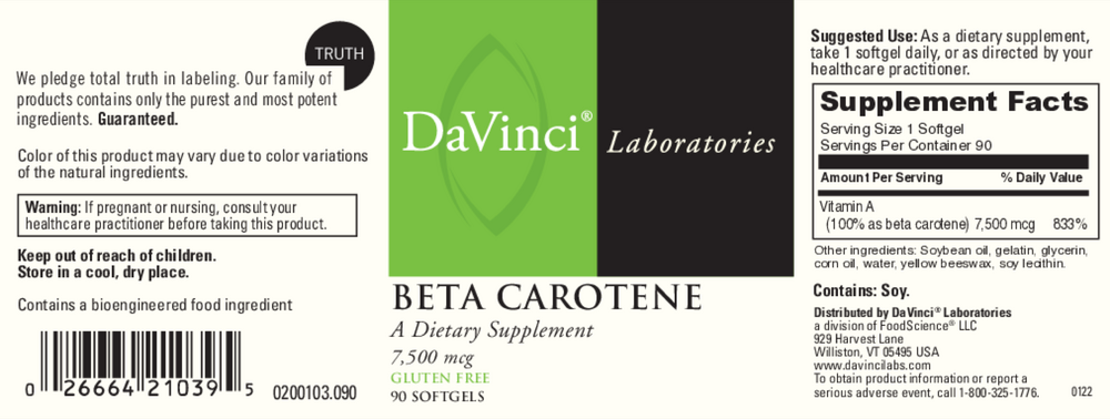 Beta Carotene