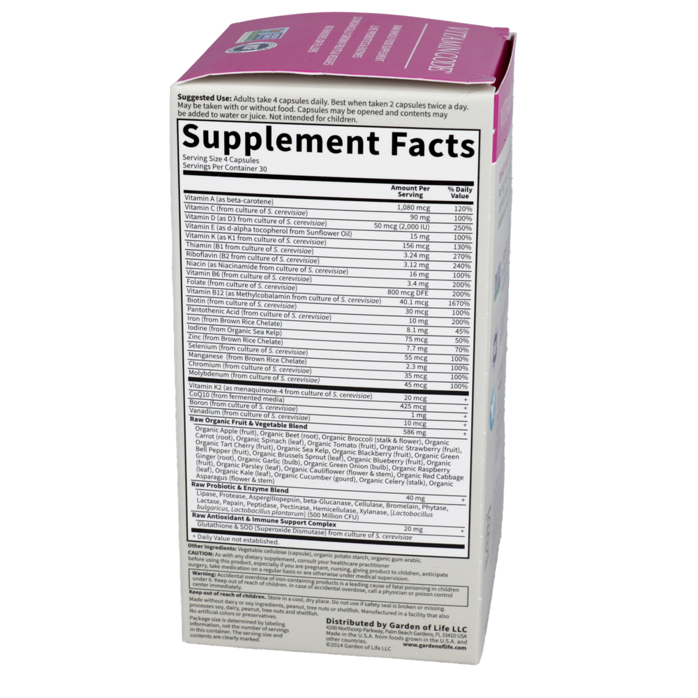 Vitamin Code Women Multivitamin Capsules