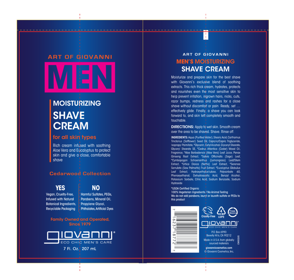 GIOVANNI MEN Moist Shave Cream