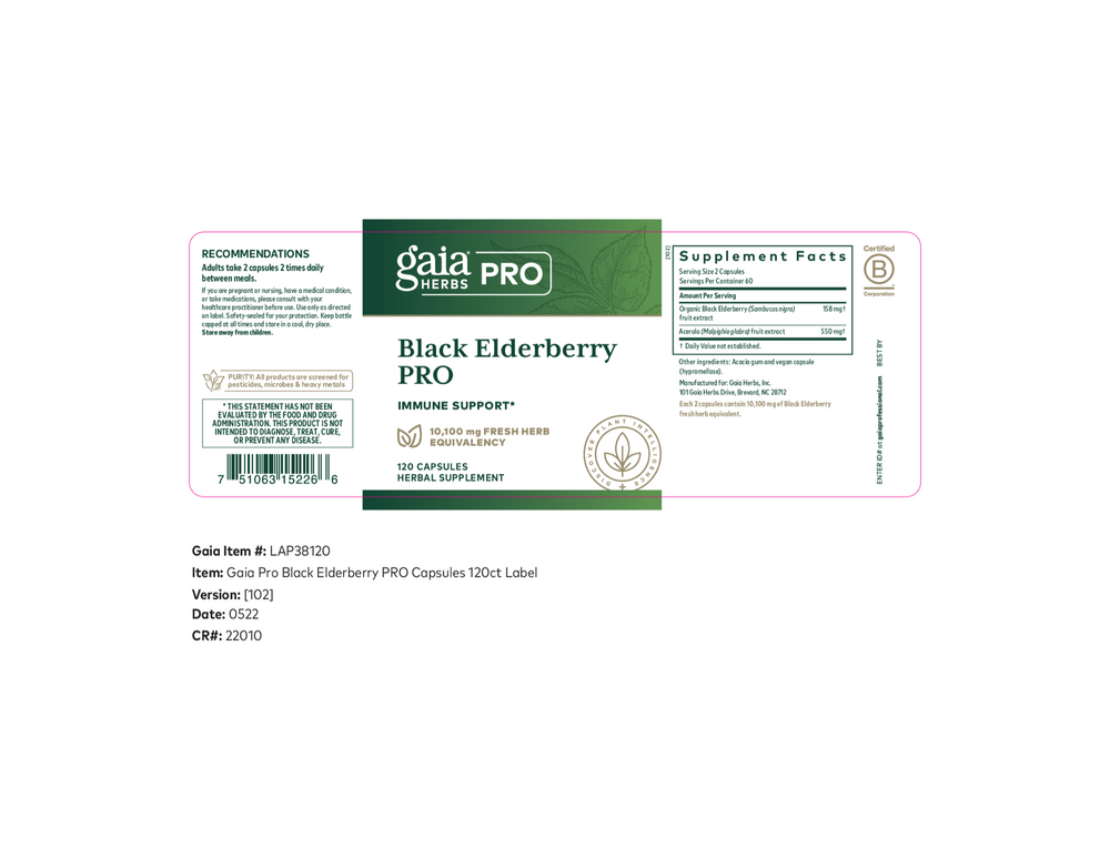 Black Elderberry PRO
