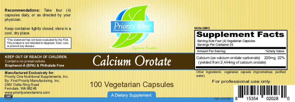 Calcium Orotate 220mg
