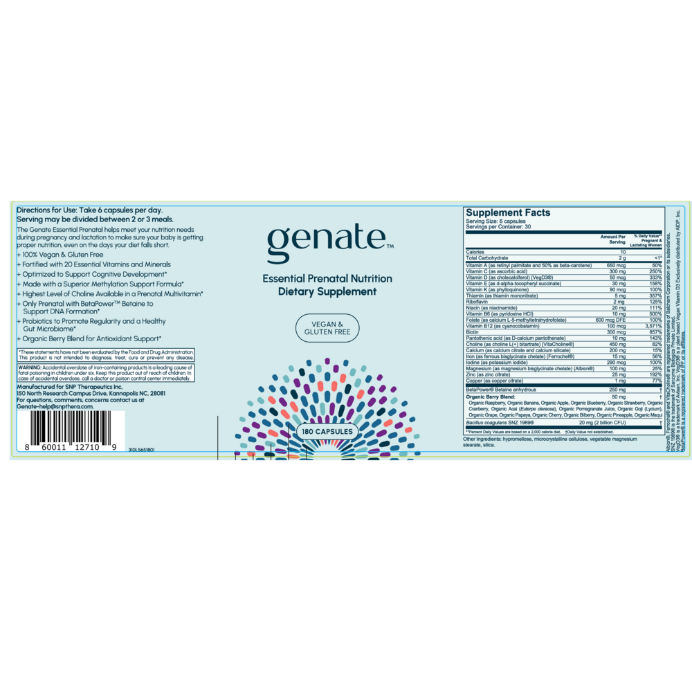 Essential Prenatal Nutrition