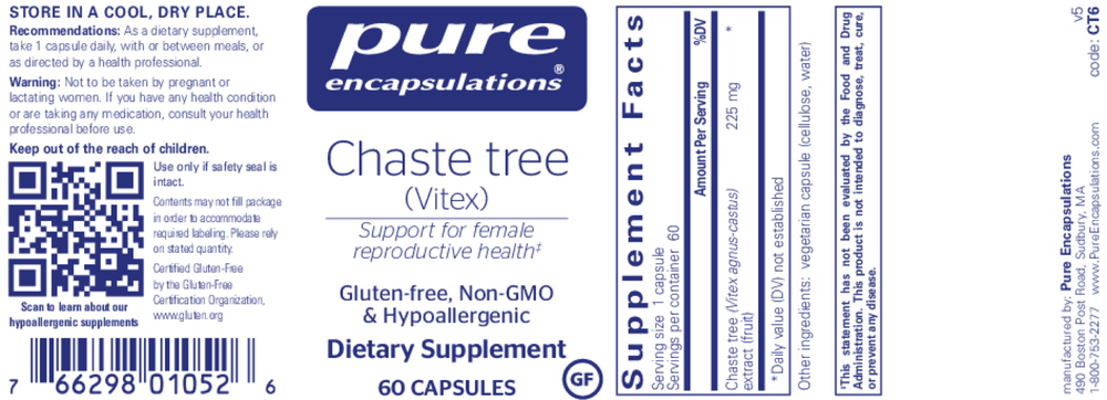 Chaste Tree (Vitex)