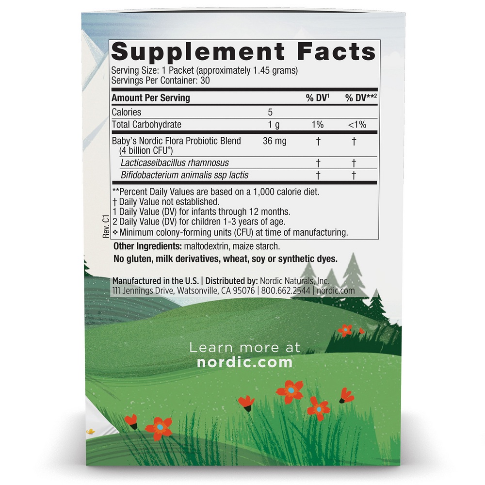 Baby's Nordic Flora™ Probiotic Powder