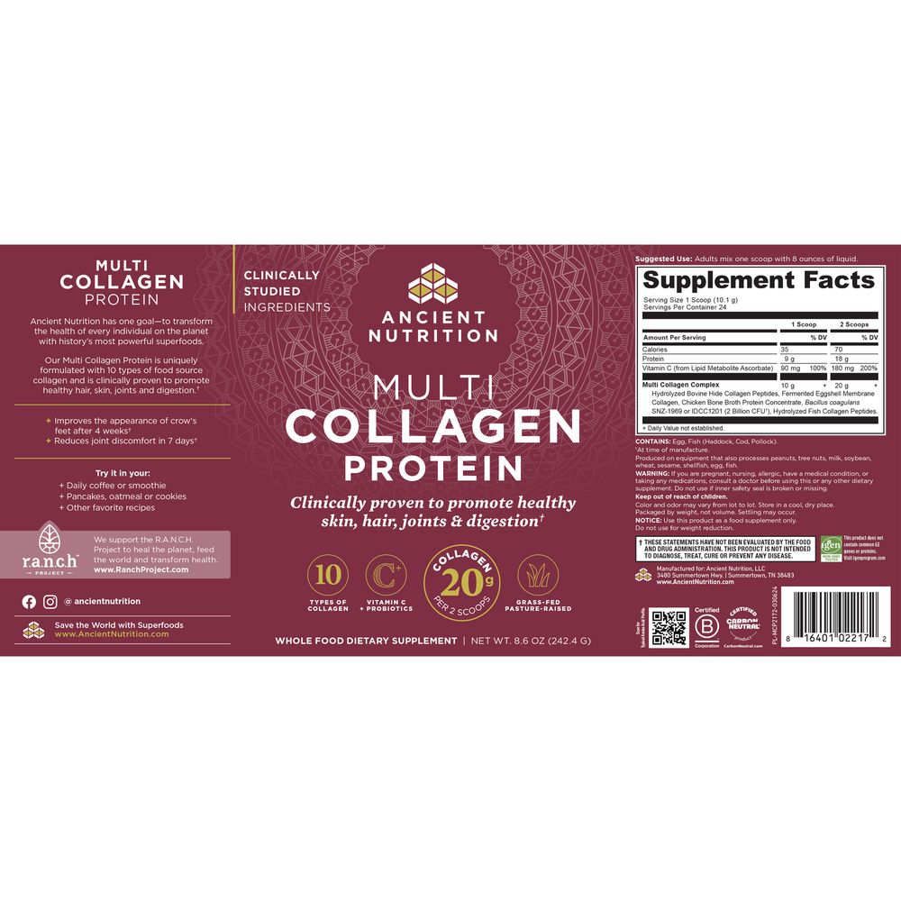 Multi Collagen Protein Powder