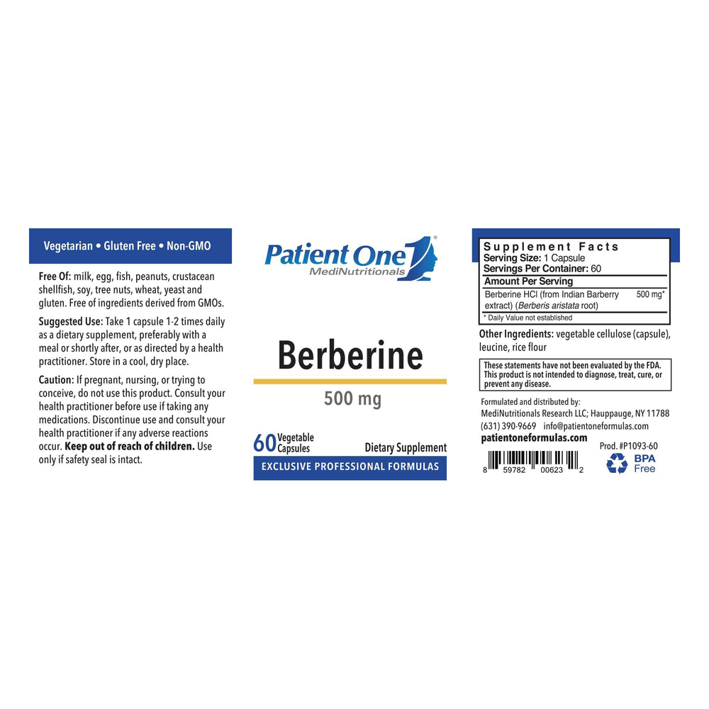Berberine 500mg