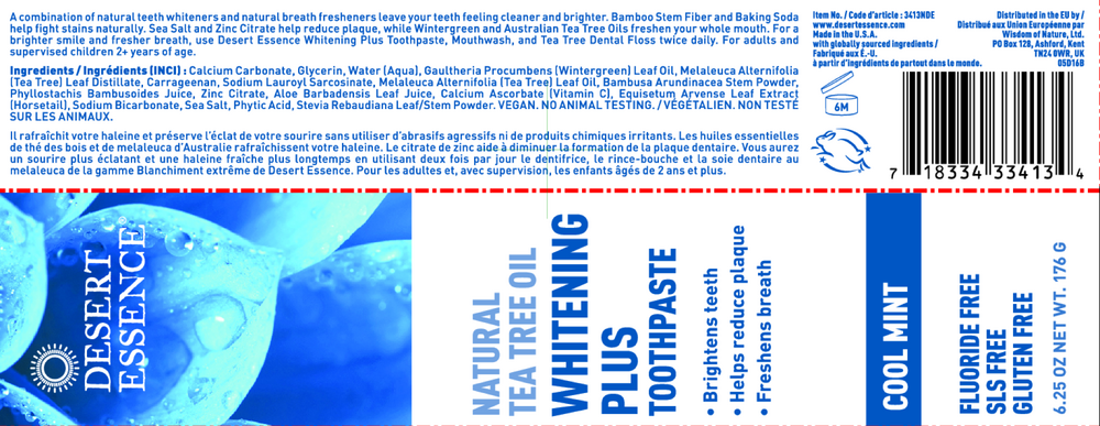 Natural TT Oil Toothpaste White