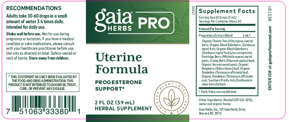 Uterine Formula