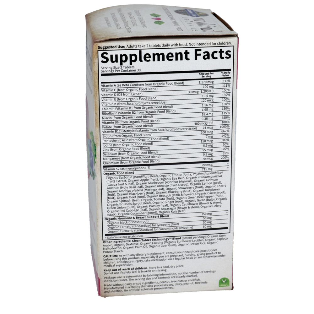 Organics Womens Multi 40+