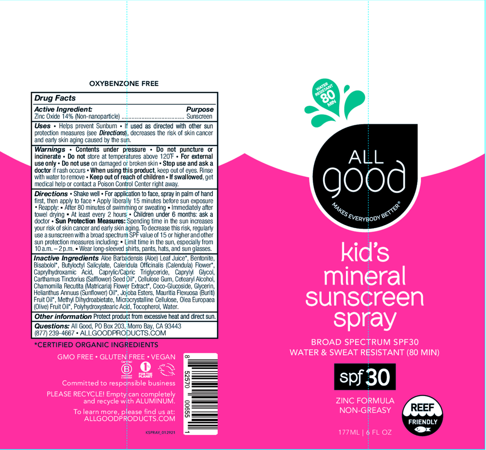 SPF30 Kid's Sunscreen Spray