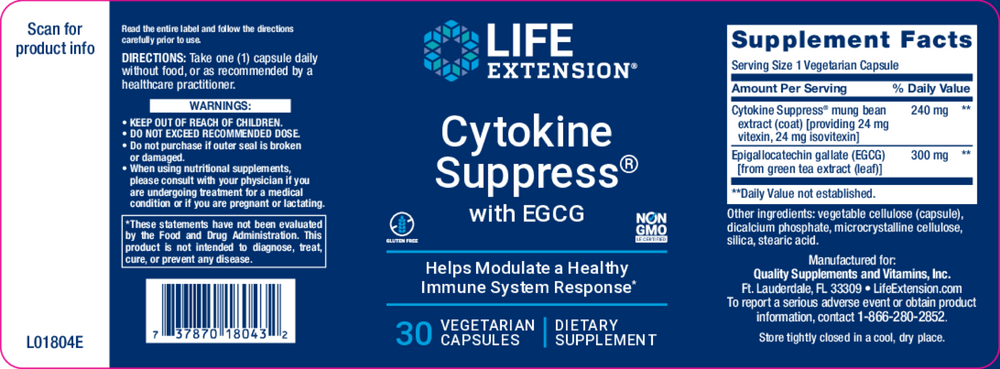 Cytokine Suppress™ with EGCG