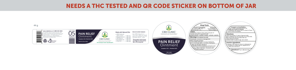 Level 5 - Pain Relief Ointment