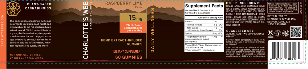 Daily Wellness 15mg Gummy