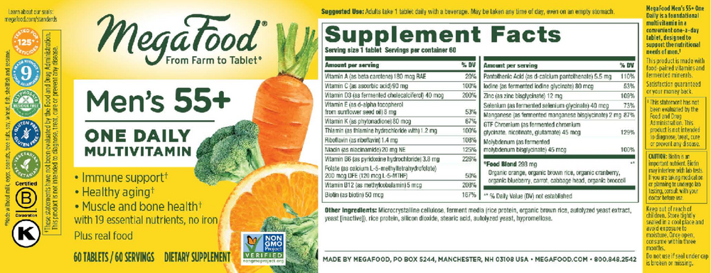 Men Over 55 One Daily