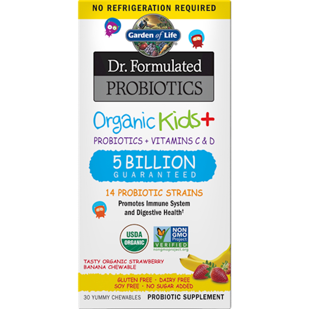 Organic Kids Probiotics Straw SS