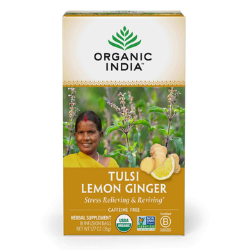 Tulsi Tea Lemon Ginger