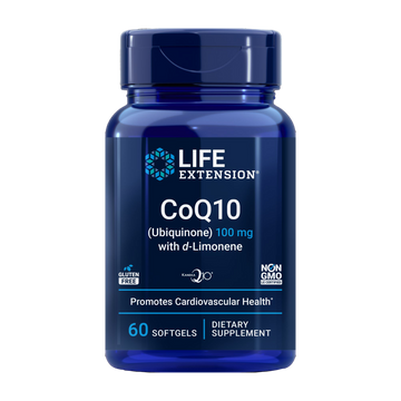 CoQ10 (Ubiquinone) with d-Limonene