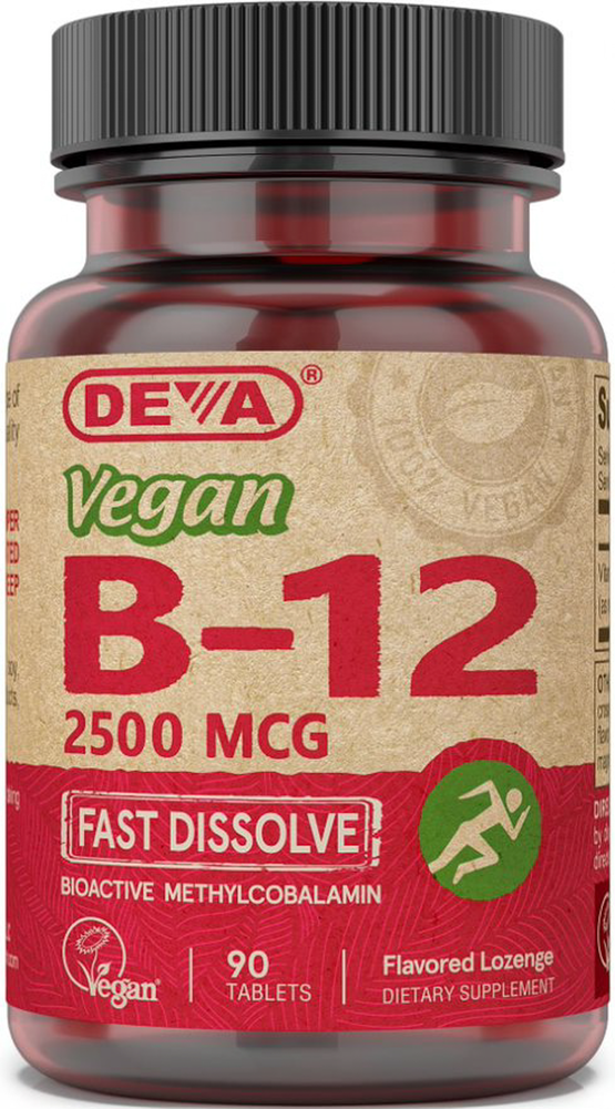 Vegan Vitamin B-12 (Fast Dissolve) - 2500mcg