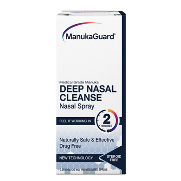 Deep Nasal Cleanse Nasal Spray, Medical Grade Manuka Honey