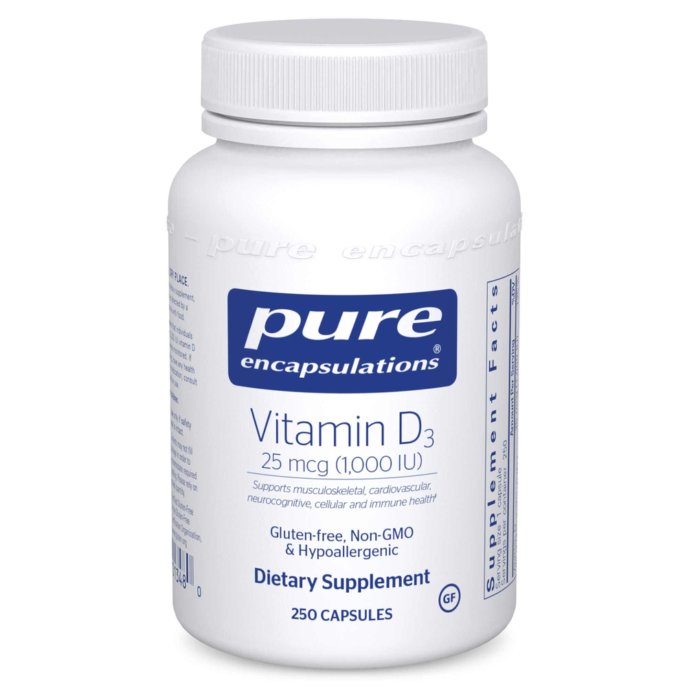 Vitamin D3  25mcg (1,000IU)