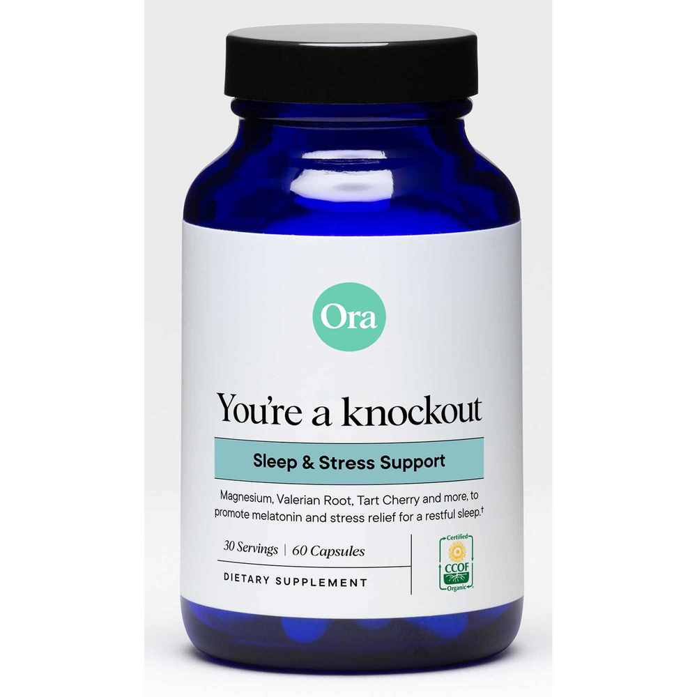 You're A Knockout: Sleep & Stress Support Capsules