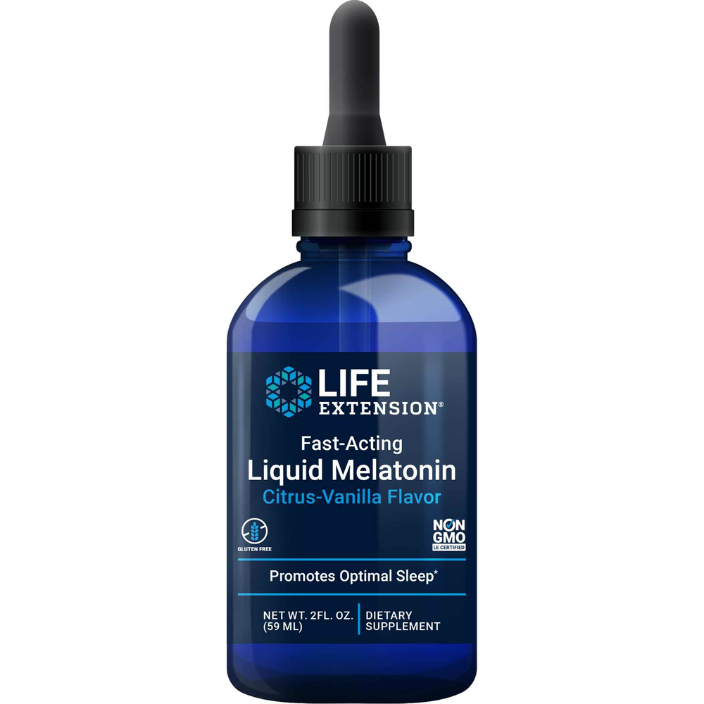 Fast-Acting Liquid Melatonin Citrus-Vanilla Flavor