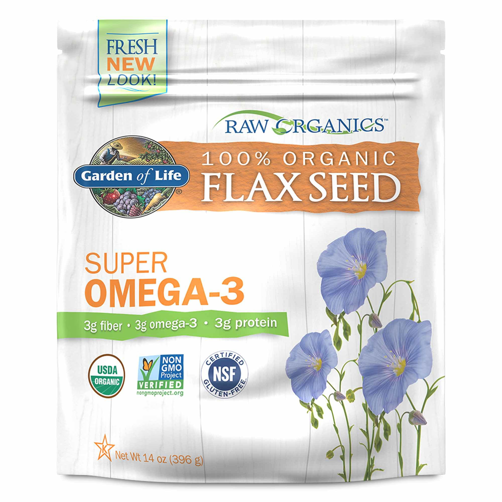 Raw Organics Flax Seed