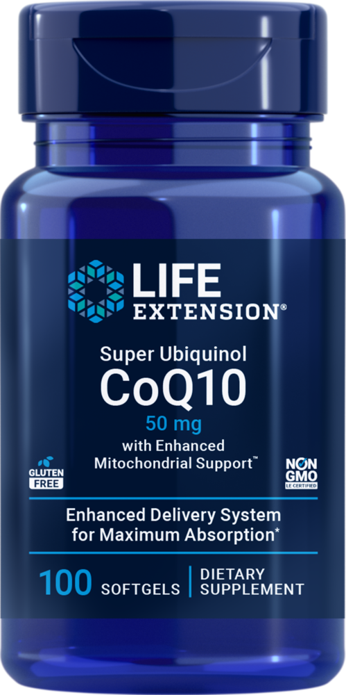 Super Ubiquinol CoQ10 w/Enhanced Mitochondrial 50mg