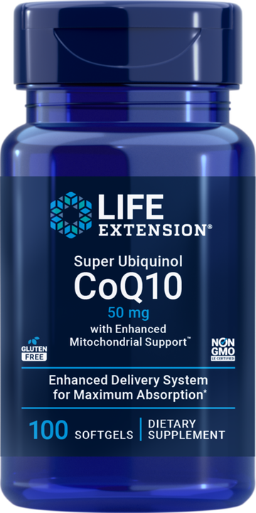 Super Ubiquinol CoQ10 w/Enhanced Mitochondrial 50mg