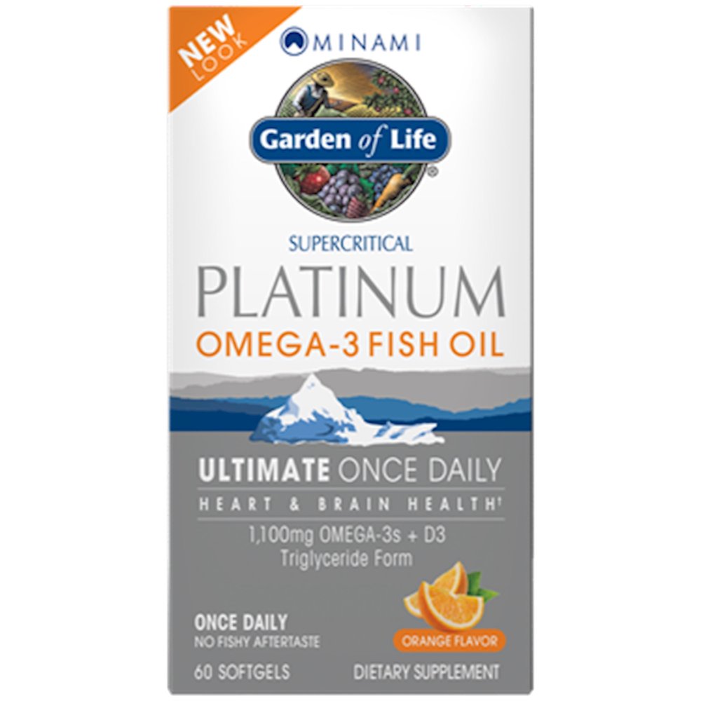Platinum Omega 3 Fish Oil Orange