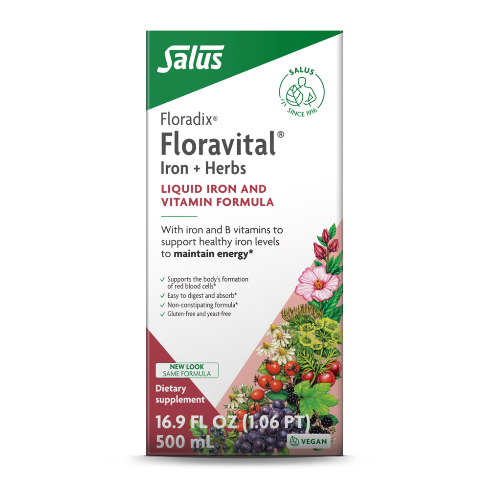 Floravital Iron & Herbs Yeast-Free