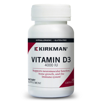 Vitamin D-3 4000 IU Capsules - Hypoallergenic