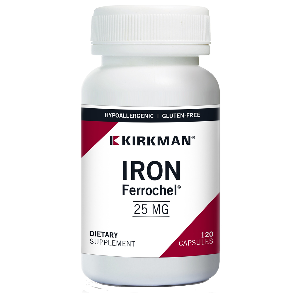 Iron 25 mg Bio-Max Series Capsules - Hypoallergenic