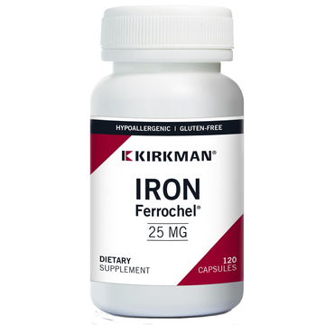 Iron 25 mg Bio-Max Series Capsules - Hypoallergenic