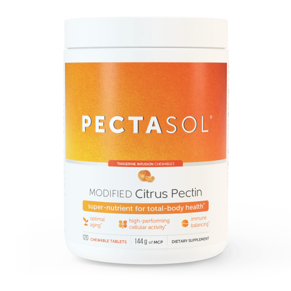 PectaSol-C Modified Citrus Pectin Chewable Tablets - Tangerine Flavor
