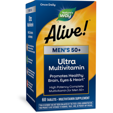 Alive! Once Daily Mens 50+ Multi (Ultra Potency)