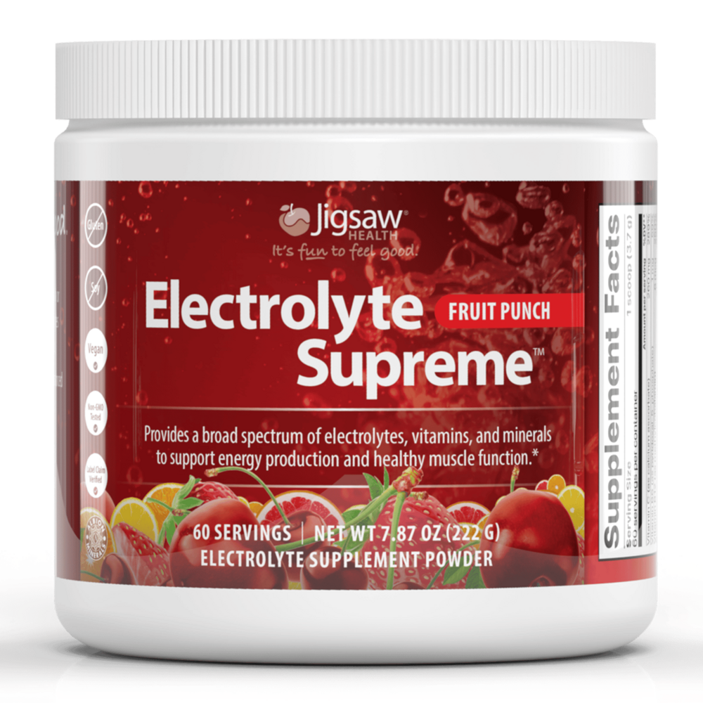 Electrolyte Supreme Fruit Punch Jar