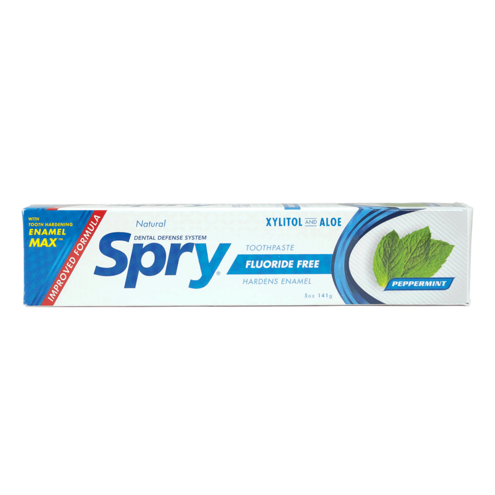 Peppermint Xylitol Toothpaste, Fluoride-Free