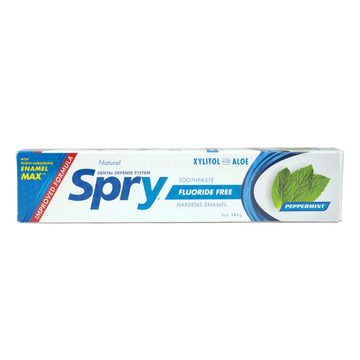 Peppermint Xylitol Toothpaste, Fluoride-Free