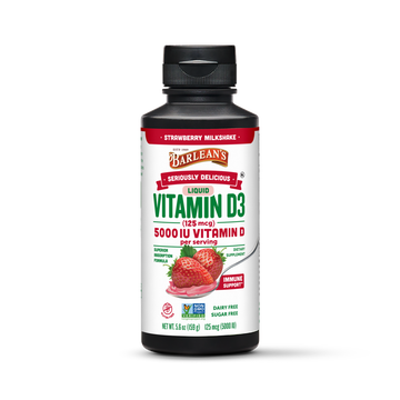 Seriously Delicious Vitamin D3 Strawberry Milkshake