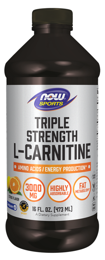 L-Carnitine Liquid 3000mg Citrus Flavor
