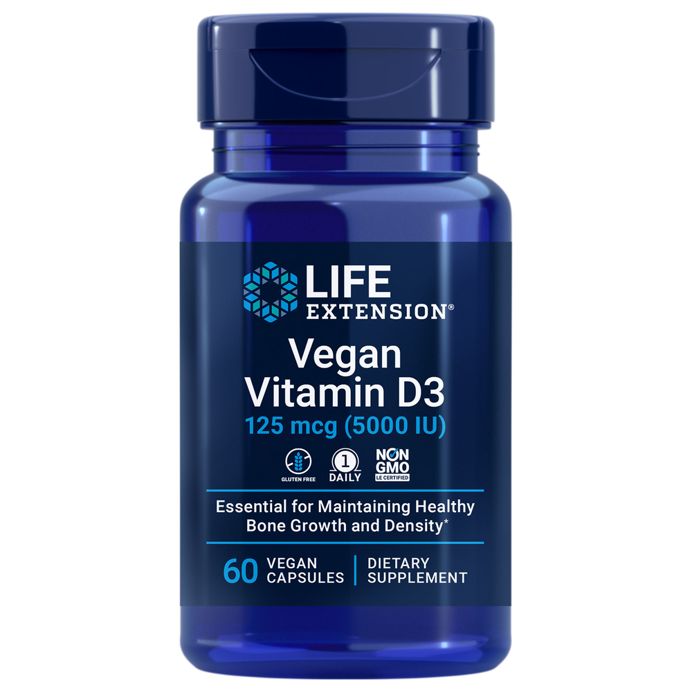 Vegan Vitamin D3 125 mcg (5000 IU)