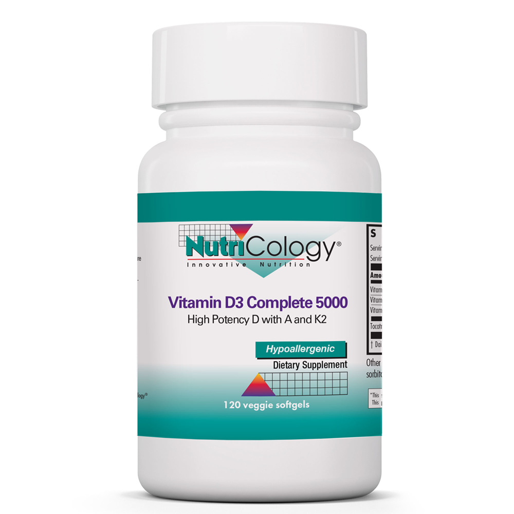 Vitamin D3 Complete 5000 Daily Balance with A and K2