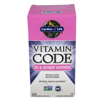Vitamin Code 50 and Wiser Womens Multi